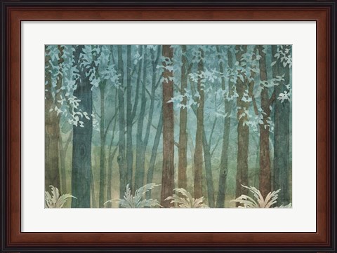 Framed Woodland Love I Rustic Print