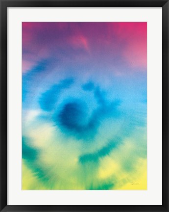 Framed Dip Dye IV Bright Print