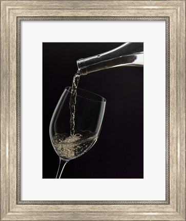 Framed Wine Pour 2 Print