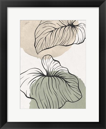 Framed Palm Organics 2 Print