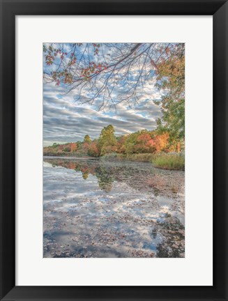 Framed Bayport Fall Print