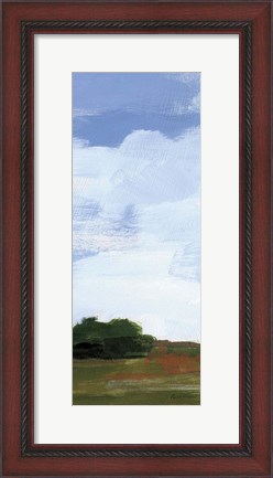 Framed Catcalling Clouds Panel II Print