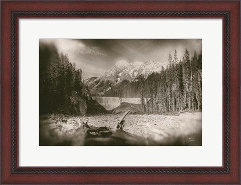 Framed Hike to the Falls Print