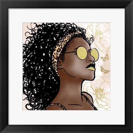 Framed Empowered Woman Print