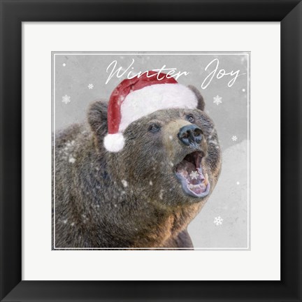 Framed Winter Joy Print