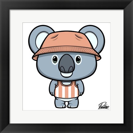 Framed Kayden Koala Print
