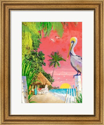 Framed Bama Breeze 2 Print