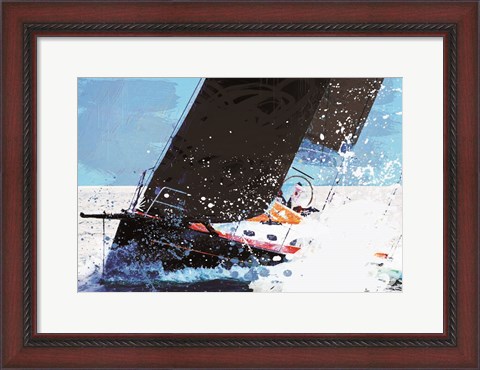 Framed Sailing 1 Print