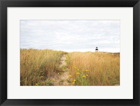 Framed Nantucket lighthouse Print