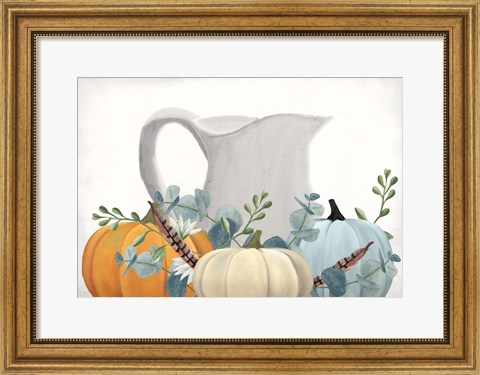 Framed Milk Jug Print