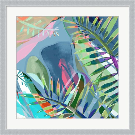 Framed Island Summer Print