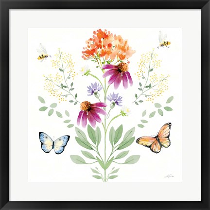 Framed Wild for Wildflowers VIII Print