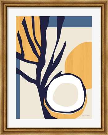 Framed Coconut Tropicale v2 Print