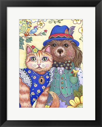 Framed Best Dressed Pets Print