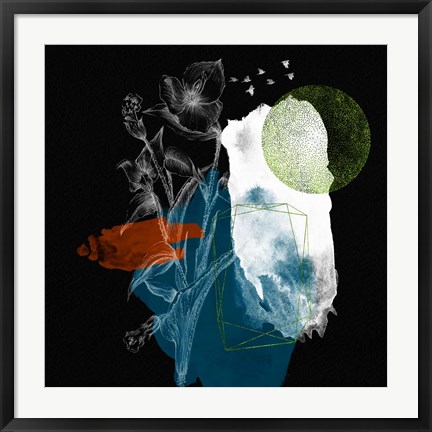 Framed Dream of a Flower Girl IV Print