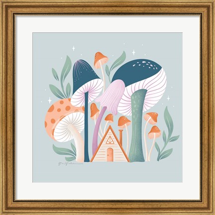 Framed Fantastic Fungi VI Print