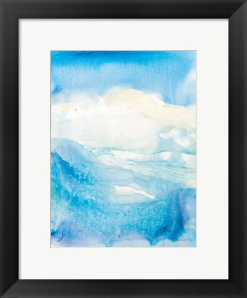 Framed Mountain Mist II Print