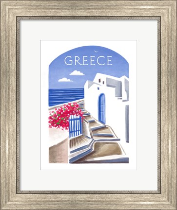 Framed Greece Print