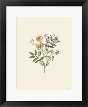 Framed Botanical Mix I Print