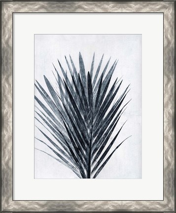 Framed Palm 2 Grey Print