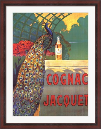 Framed Cognac Jacquet Print