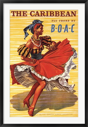 Framed Caribbean Print