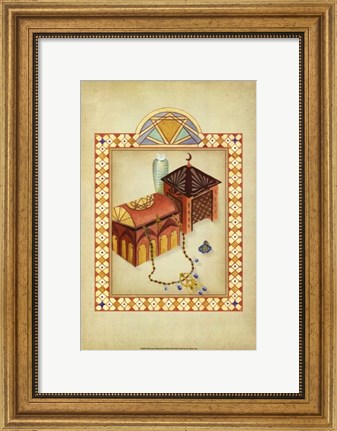 Framed Moroccan Treasures II Print