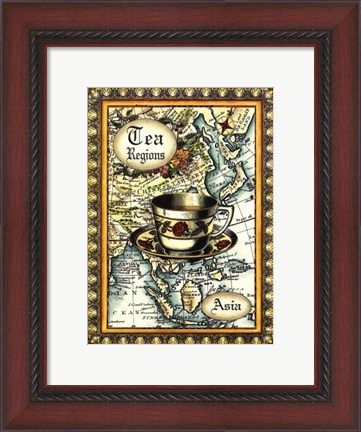 Framed Exotic Tea (D) II Print