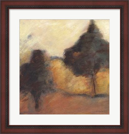 Framed Sonoma Hills II Print