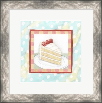 Framed Vanilla Cake Print