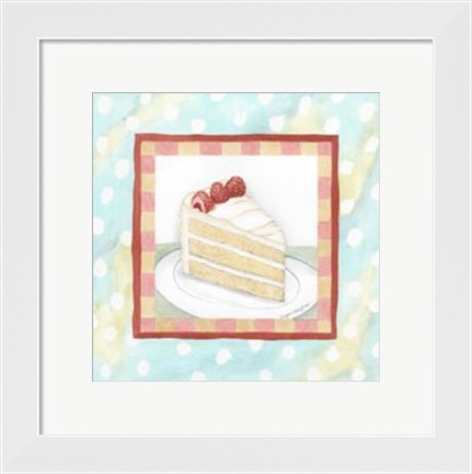 Framed Vanilla Cake Print