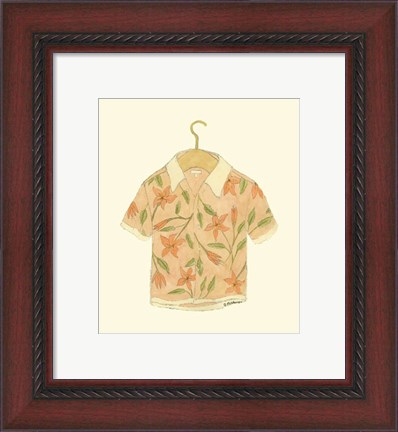 Framed Surf&#39;s up Shirt II Print