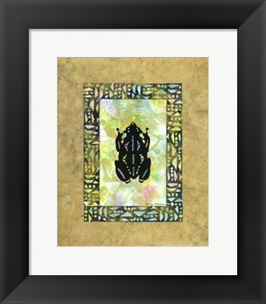Framed Ancient Amphibians IV Print