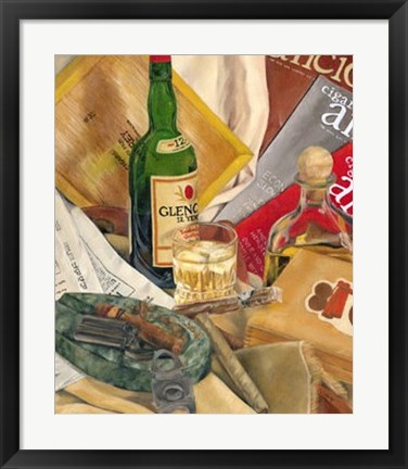 Framed Jennifer&#39;s Scotch Indulgences I Print