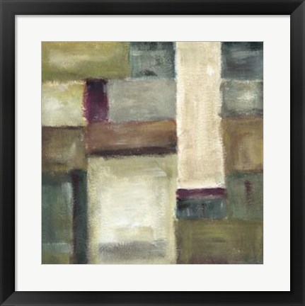 Framed Trace Echoes III Print