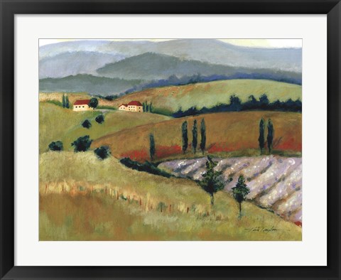 Framed Daydreams in Tuscany II Print