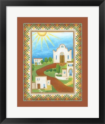 Framed Beautiful Day in Mexico Print