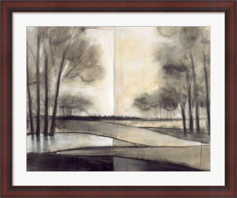 Framed Dark Woods Print