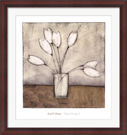 Framed Tulipa Group I Print