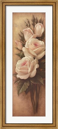 Framed Pink Petals II Print