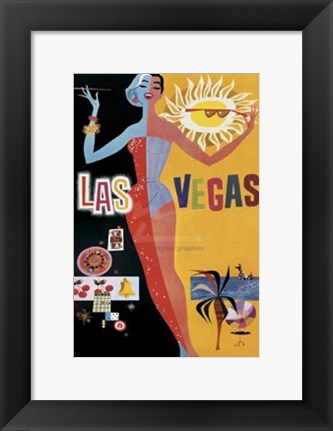 Framed Las Vegas Print