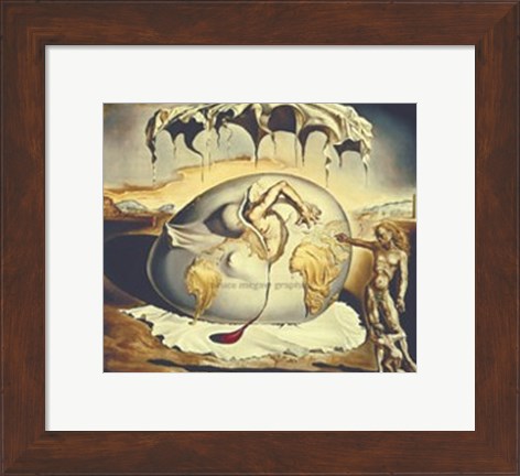 Framed Geopoliticus Child Watching the Birth of the New Man, c.1943 Print