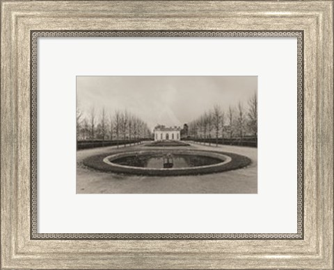 Framed French Pavilion at Versailles Print