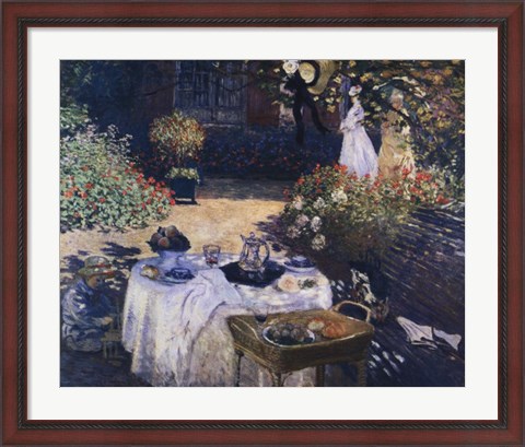 Framed Luncheon at Argenteuil Print