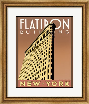 Framed Flatiron Building Print