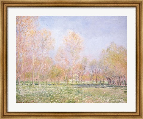 Framed Spring in Giverny Print