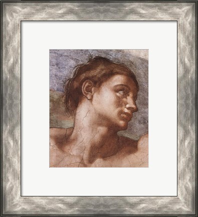 Framed Sistine Chapel - Adam Print