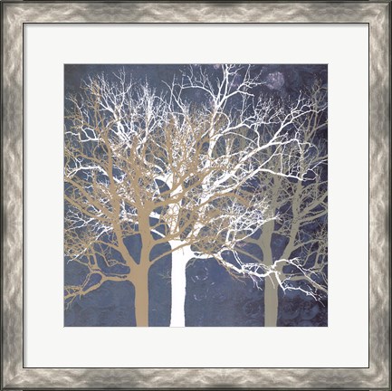 Framed Tranquil Trees Print
