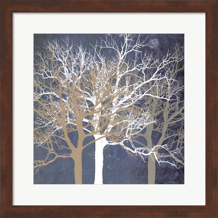 Framed Tranquil Trees Print