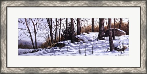 Framed First Snow Print
